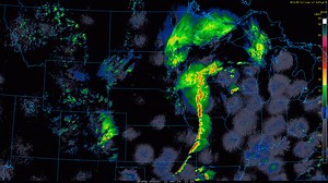 500pm Big Picture Update: The next wave of storms is lining up from southwest MN through the Twin Cities. This wave will move into northwest Wisconsin and the I-35 corridor this evening. Very heavy rainfall rates will lead to a flash flooding threat. Damaging winds to 60mph and a risk for tornadoes will also be concerns with this wave of thunderstorms. (radar image: College of Dupage) | US National Weather Service Duluth Minnesota