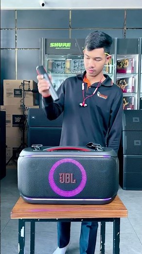 Check microphone and setup JBL party box encore 2 #jbl #jblhardbass #jblboombox #jblpartybox #party