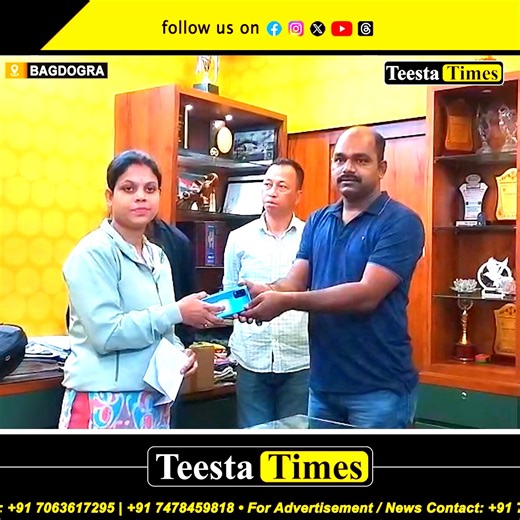 Bagdogra Police recover 30 stolen and lost mobile phones, hand them over to rightful owners | Teesta Times