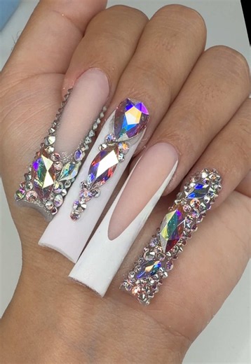#acrylicnails #nailtutorial #frenchtips #fypシ #nailtech | acrylic nails