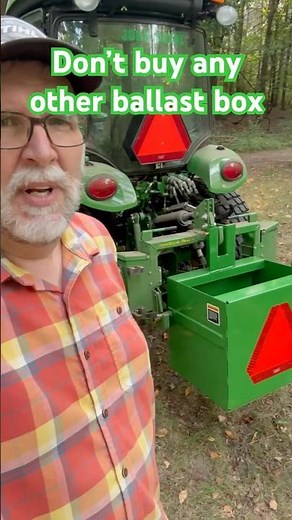 Don’t bother buying any ballast box but this - better build & perfect fit #tractor #johndeere