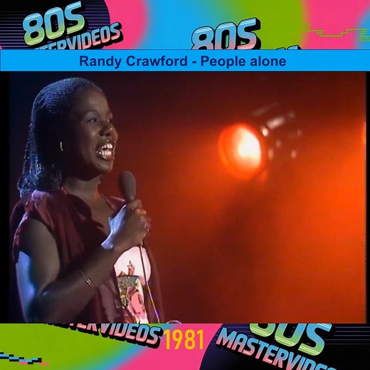 Randy Crawford - People alone | 80s Mastervideos