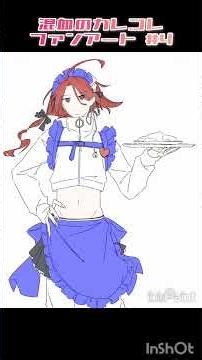 【混血のカレコレ】FAタイムラプス #混血のカレコレ #カレコレFA #イラストメイキング