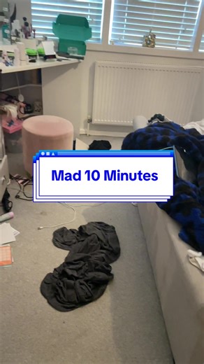 10-Minute Bedroom Cleaning Challenge