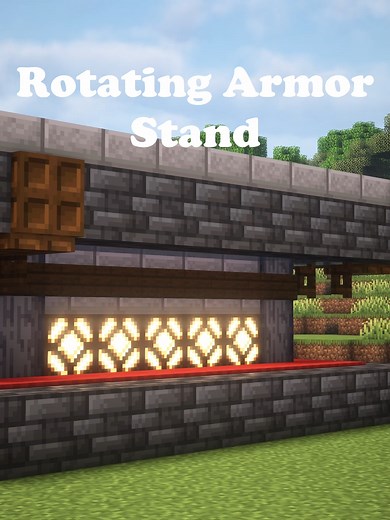 Minecraft Tutorial: Rotating Armor Stand Setup