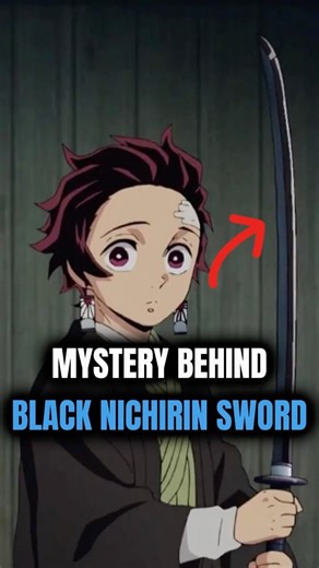 Why Black Nichirin Swords Are So Rare in Demon Slayer #demonslayer #shorts