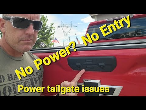 2024 Silverado Power Tailgate issue...no power...no getting in!