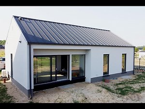 Budowa domu Trzcielinie - prefabrykowany dom w systemie Steico - technologia szkieletowa