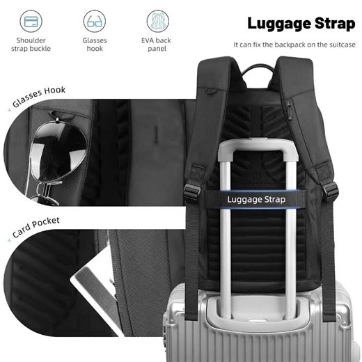 🔋 Smart Charging Bag with USB Port – Charge Anywhere