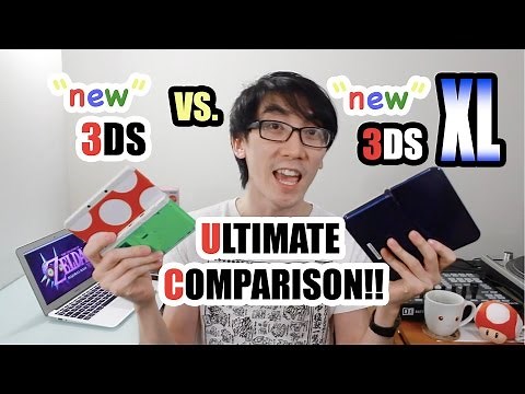 NEW 3DS vs. NEW 3DS XL - Ultimate Comparison!