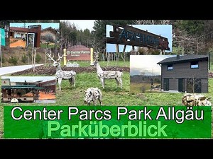 large park overview Center Parcs Park Allgäu in Leutkirch