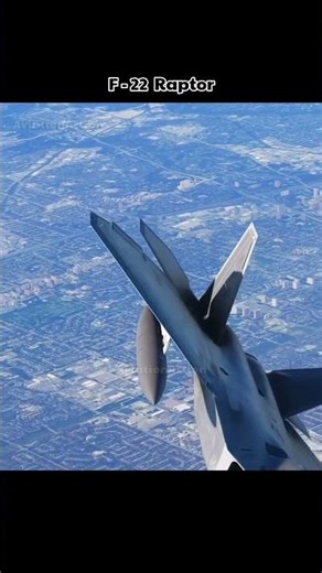 F-22 Raptor Face-On: The Most Advanced Fighter Jet #MilitaryPower #FighterJets