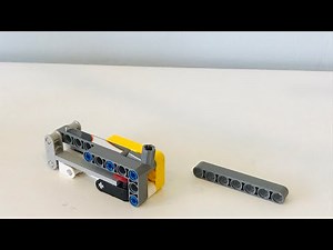 The Smallest Lego Gun By Make It Lego Upgraded! ( SUPER POWERFUL ) + INSTRUCTIONS