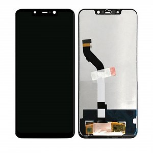 LCD with Touch Screen for Xiaomi Pocophone F1 - Grey (display glass combo folder)