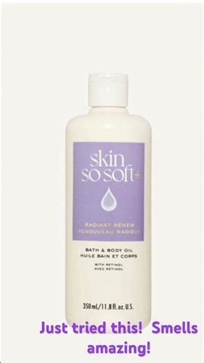 💜 Skin So Soft Radiant Renew Review | Smells Amazing!