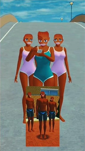 Girl gang transformation 💅🏻 #sakuraschoolsimulator