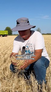 All harvest residues stay in the loop 🔁 — feeding the soil that feeds us. Spelt straw builds humus, peas secure nitrogen, and the soil gives back. 🎥 Want to see how we harvest spelt? Check out our latest video on YouTube → link in the comments. #organicfarming #harvestresidues #soilhealth #humus #sustainablefarming #food | LoginEKO