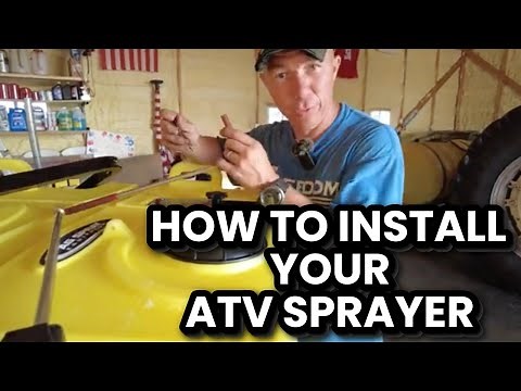 65 Gallon UTV Sprayer Installation | Ag Spray Equipment Setup by Freedom Farms 🌾