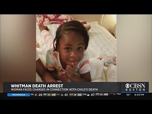 Woman Charged In Connection With Child's Death In Whitman
