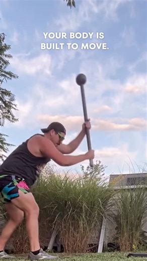 Haxe on Instagram: "Your body is made to move, so train like it. HAXE is designed around real movement, so you can build real strength where it matters most. What are you training for? #HAXE #Sledgehammer #SledgehammerWorkout #Fitness"