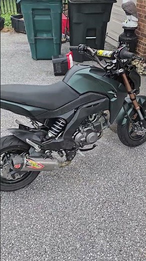 Overview of the NEW 2018 Kawasaki z125 Pro #motorcycle #motovlog #viral #kawasaki #motorcyles #moto