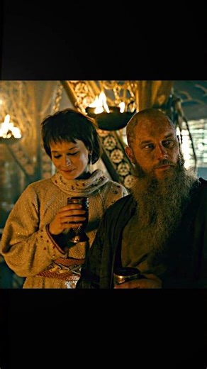 🥶 RAGANR MET ASTRID | FRIST MEET | #shorts #vikings