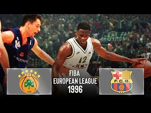 Panathinaikos vs Barcelona | FINAL | Classic Full Game - FIBA European League 1996