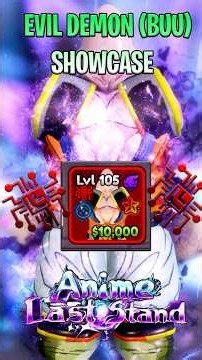 Evil Demon (Buu) Showcase #roblox #als #shorts