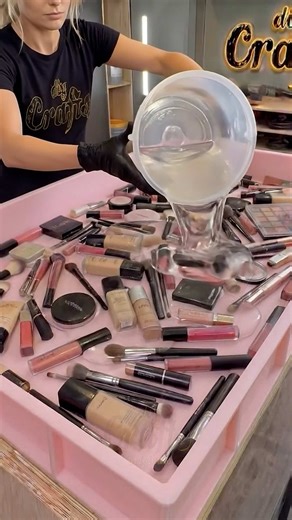 Luxury Epoxy Vanity from Makeup Products