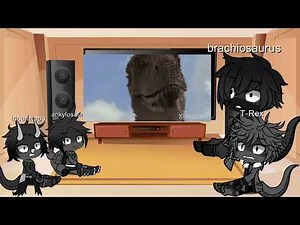 my dinosaur reaction to Disney dinosaur gacha life