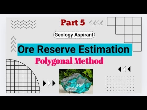 Ore Reserve Estimation (Prt-5) || Polygonal Method || Lecture 38 of Economic Geology