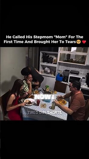 He Called His Stepmom “Mom” For The First Time 🥺❤️ #shorts
