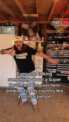 I don’t get the hype anyway 🤣#superbowl #drunk #90scountry #vibe #beer