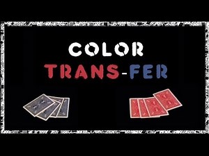 One of the best card tricks - Color Transfer (Remake)