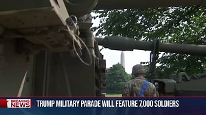 The military parade to celebrate the 250th anniversary of the U.S. Army will feature 7,000 soldiers, 150 Army vehicles and more than 60 aircraft. The parade could cost as much as $45 million, which has led to criticism from both Democrats and Republicans. NBC News’ Kelly O’Donnell reports. | NBC Nightly News with Tom Llamas