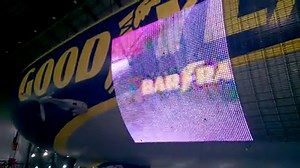 218 reactions · 59 shares | Yesterday was a test day for the sign attached to the new Goodyear Blimp. The capabilities have been enhanced and high-quality video is a reality. Check out the below demo of a Goodyear commercial -- keep in mind the video is meant to be viewed from ~ 1,000 feet and the quality from that distance will be superior. | Goodyear Blimp | Facebook