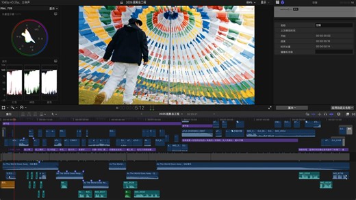 细节都在这里，能看完的你也可以是大佬#fcpx#工程文件