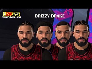 NBA2K25 & NBA2K26 - DRAKE -FACE CREATION!!!!!