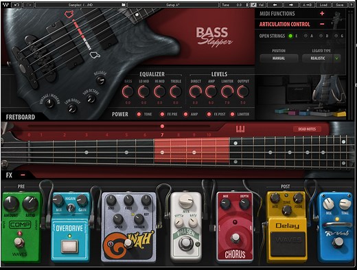 Waves Audio releases Bass Slapper Plugin
