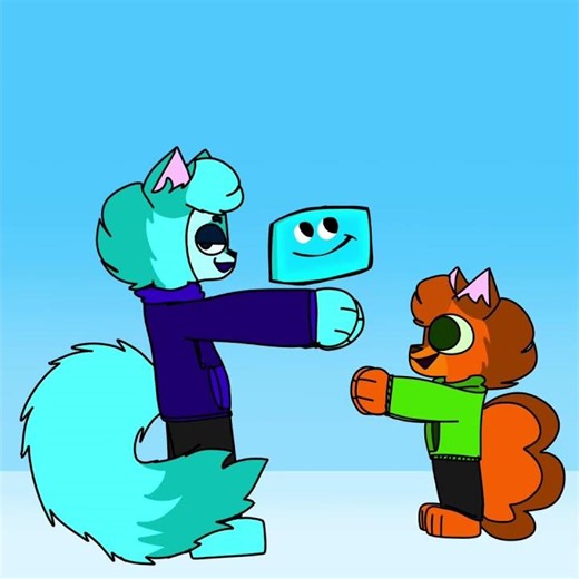 Tungsten Cube⁉️ #furry #animationart #funny