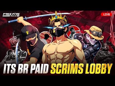 BR PAID SCRIMS T2 LOBBY 🔥 | FREE FIRE LIVE TAMIL | @Itsjustramu Day 4