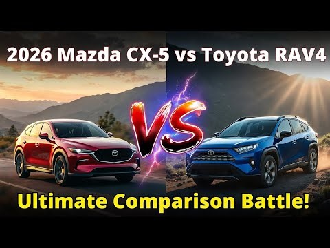 2026 Mazda CX-5 vs 2026 Toyota RAV4: Which Compact SUV Wins in 2026?