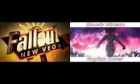 Mix of 2 videos from youtube : Fallout New Vegas Anime Opening English