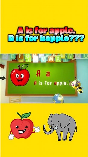 A is for Apple. B is for Bapple??? | ABC Rap | Phonics Rap | Alphabet Letters A-H | Fun Kids Songs