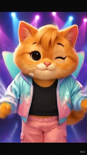 Cute Paw Step | Adorable Cat Dance Animation With Playful Paw Moves