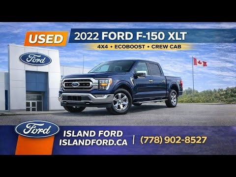 2022 Ford F-150 XLT + XTR Package, Max Trailer Tow Package, Remote Start Review | Island Ford 25321A