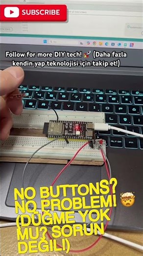 Turning a Wire into a Secret Switch! (ESP32-S3)