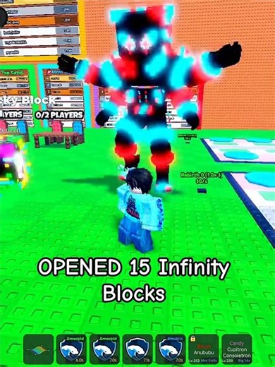 I Spent 1000$ for infinity blocks In Escape Tsunami #roblox #escapetsunamiforbrainrots #divine