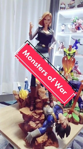 When Two Monsters Colide 🔥 Vegeta vs Android 18 #dbz #dragonball #dragonballz #vegeta #android #anime #manga #fight