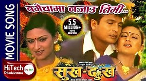 Bagaichama Najau Timi | Sukha Dukha Nepali Movie Song | ShriKrishna Shrestha | Jharana Thapa Chords - ChordU